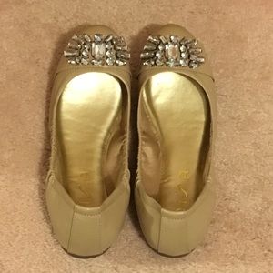 UNISA Nude Ballet Flats